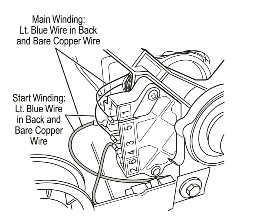 Whirlpool dryer senses but wont start