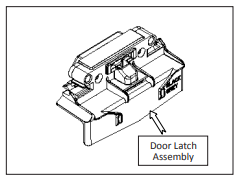 kenmore dishwasher door latch assembly