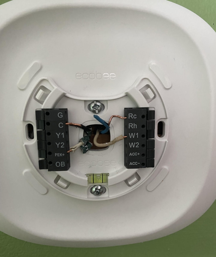 Ecobee touch screen not working