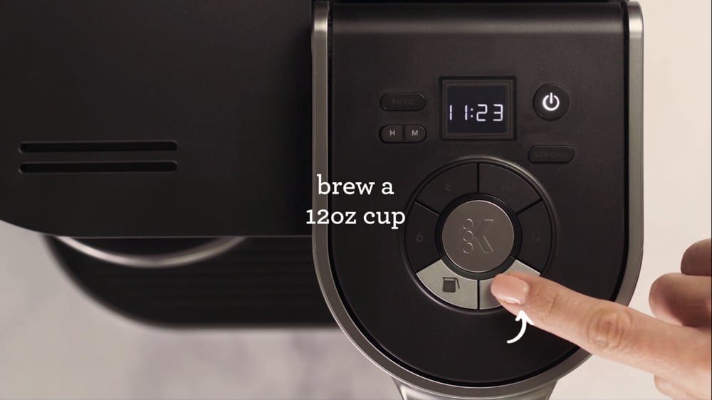 How to put Keurig in descale mode K40