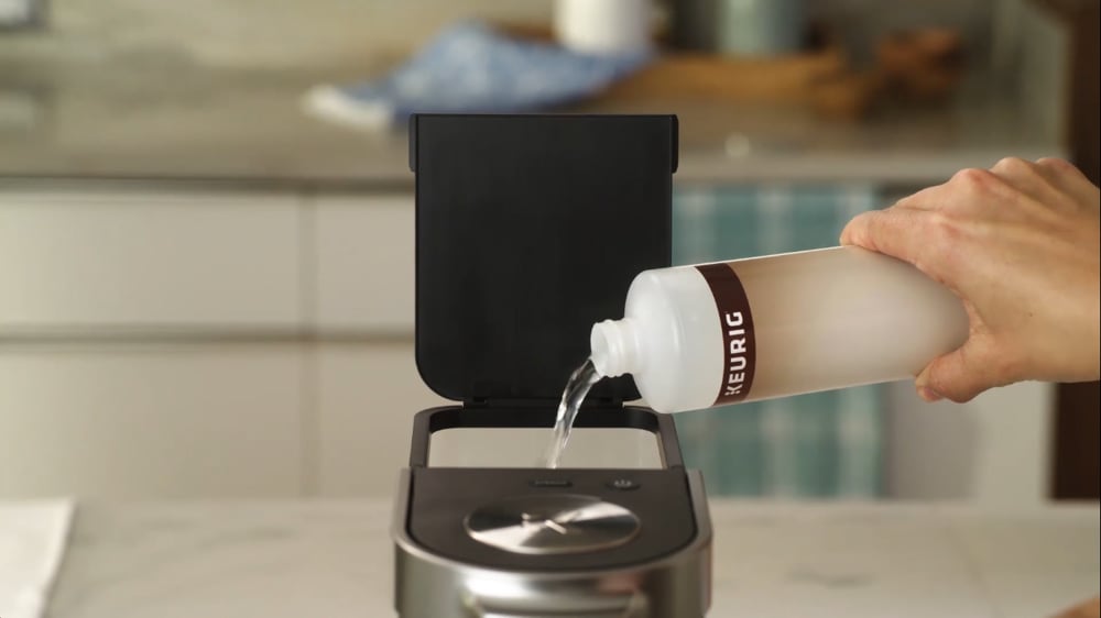 how to descale Keurig K mini plus