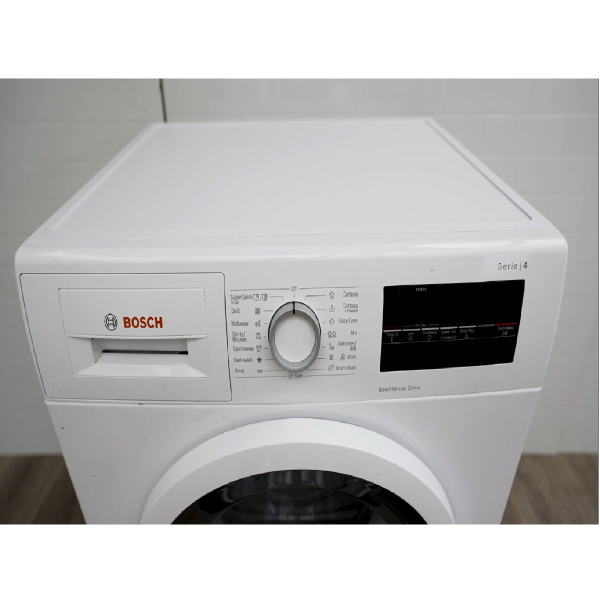 Bosch washing machine problems spin