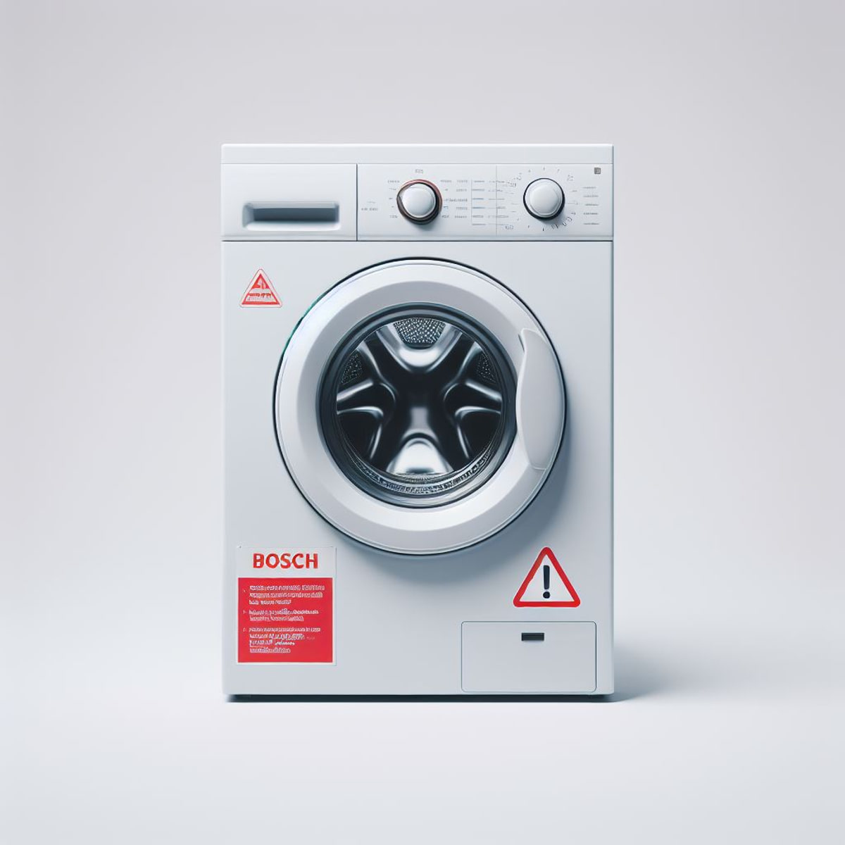 problems with Bosch washing machine