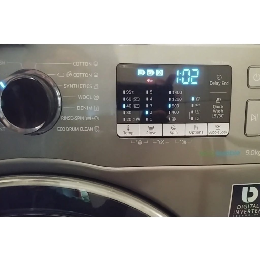 What Does The Key Symbol Mean On Samsung Washing Machine