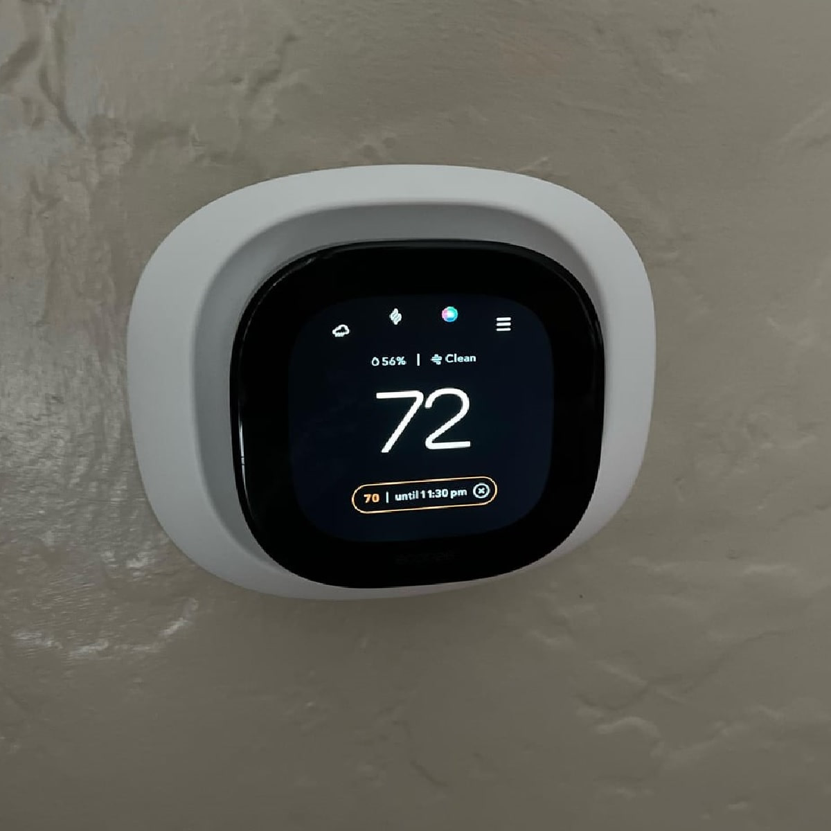 Ecobee thermostat not responding to touch